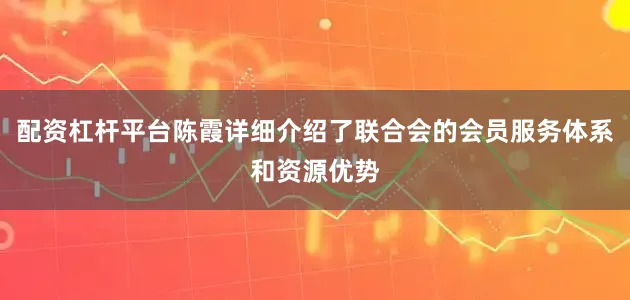 配资杠杆平台陈霞详细介绍了联合会的会员服务体系和资源优势
