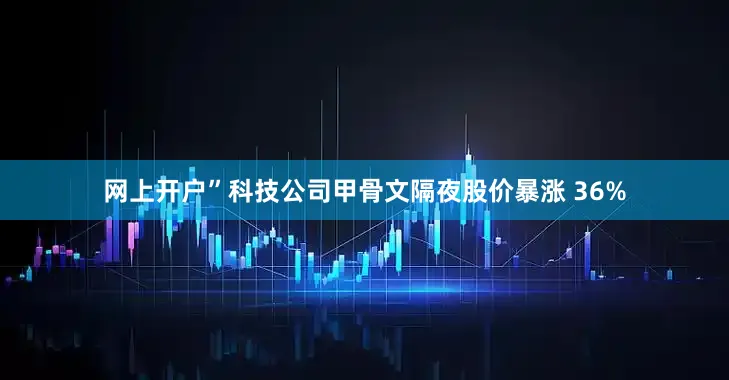网上开户”　　科技公司甲骨文隔夜股价暴涨 36%